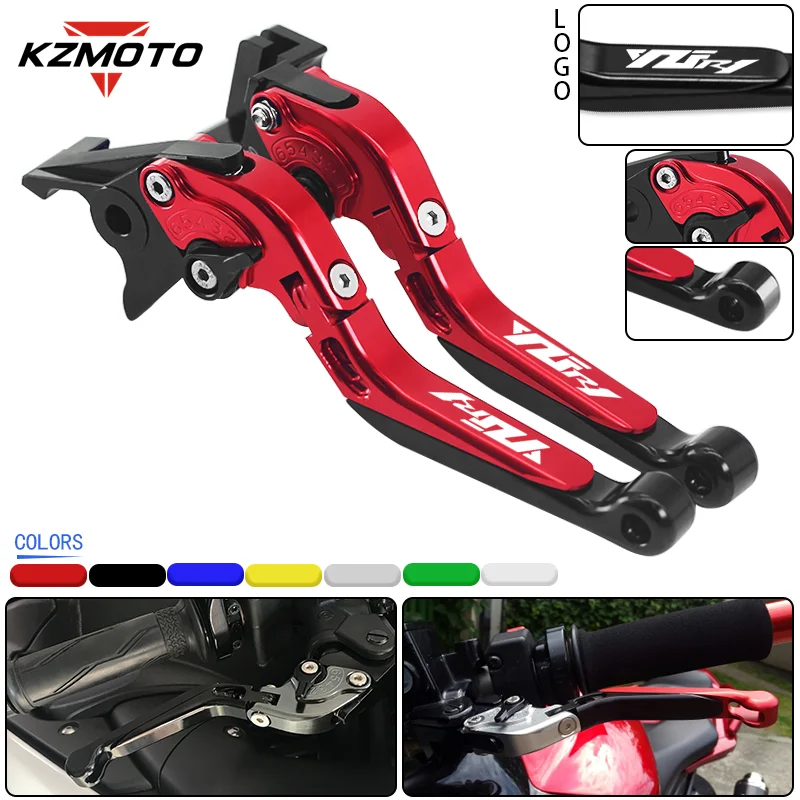 

For YZF-R1 YZF R1 YZFR1 2009-2014 Motorcycle Adjustable Folding Extendable Brake Clutch Levers Handles Grips Accessories & yzfr1