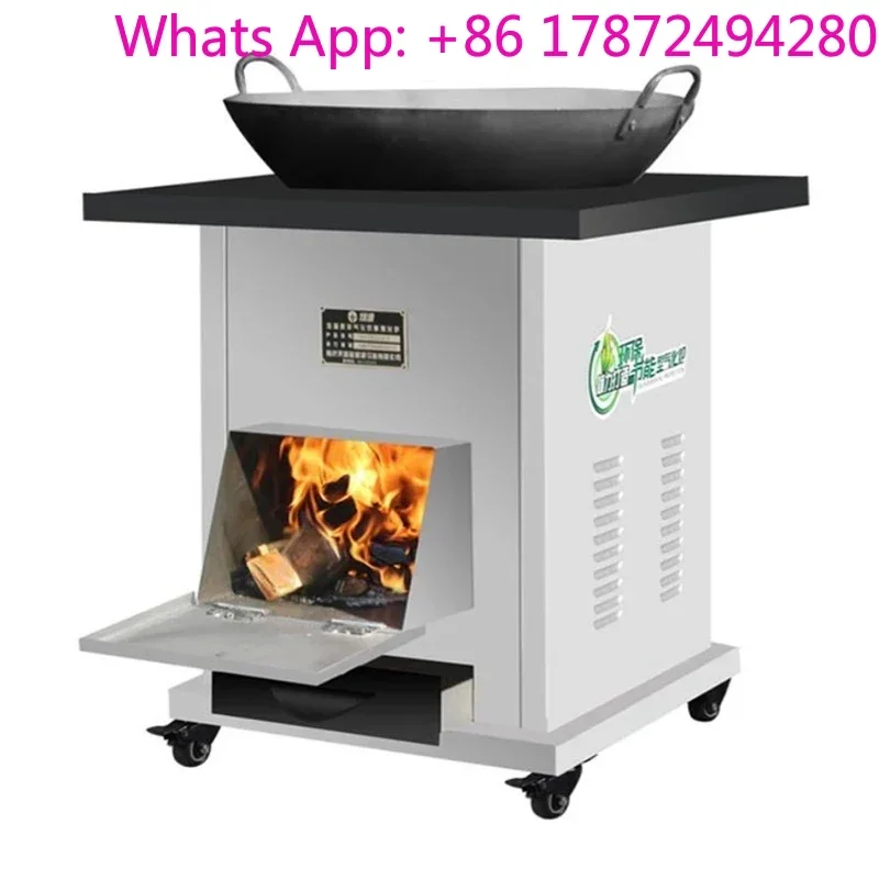 Household Firewood Stove Burning Firewood Energy-saving Smokeless Large Pot Table Soil Stove Outdoor Mobile Indoor