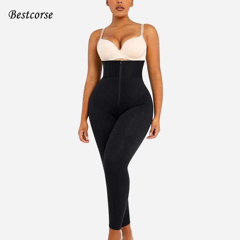 

High Waist Corset Yoga Leggings Body Shaper Seamless Tight Shaping Sports Pants For Women Plus Size Fitness Exercise Gym Pants