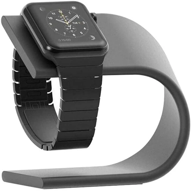 แท่นชาร์จ U Type Smart Watch Holder แท่นชาร์จอะลูมิเนียมแบบมีขาตั้ง