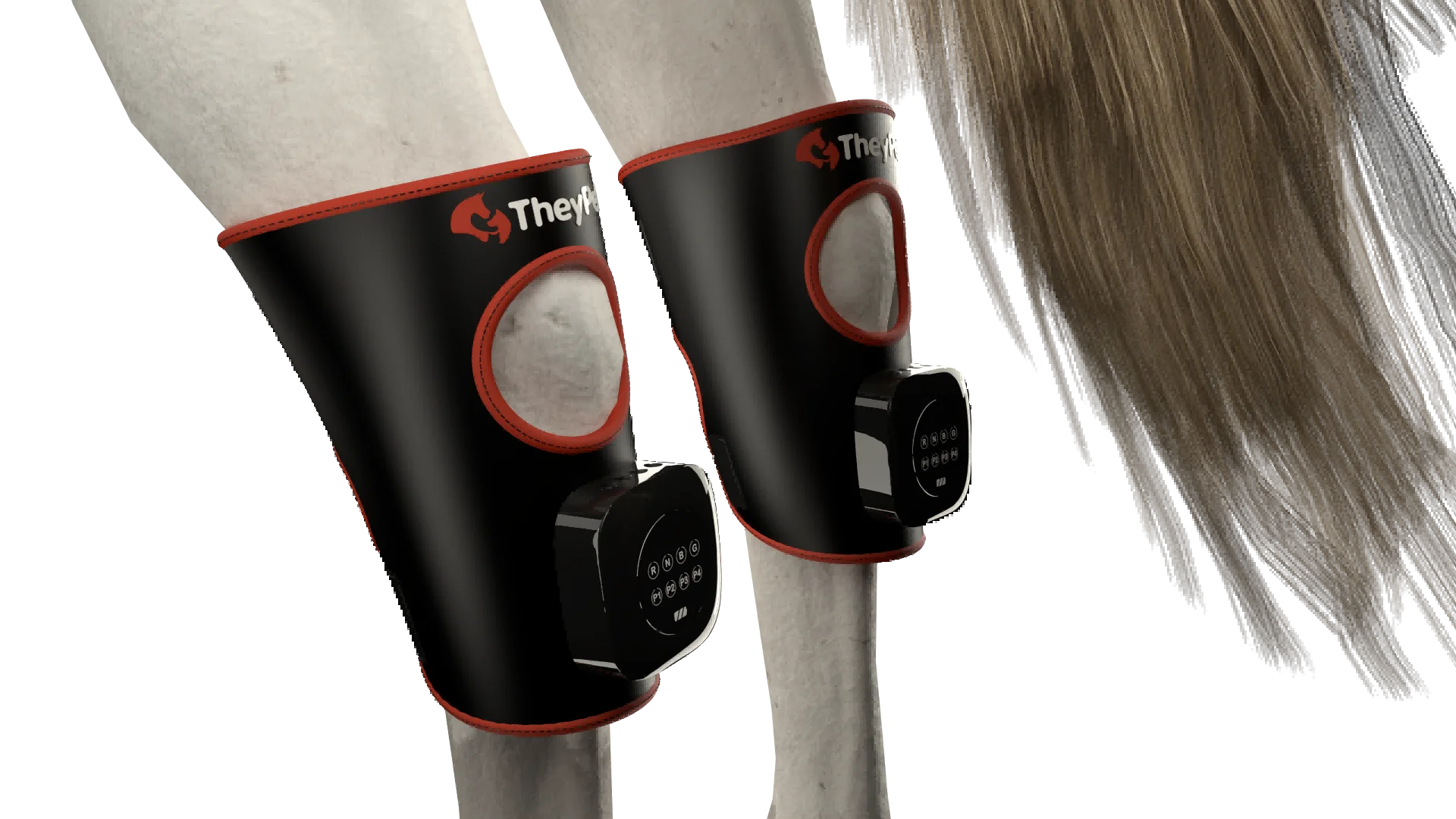 Premium Waterproof Horse Therapy Pad With Rechargeable Lithium Battery Controller Red Light Therapy Wrap Horse Use