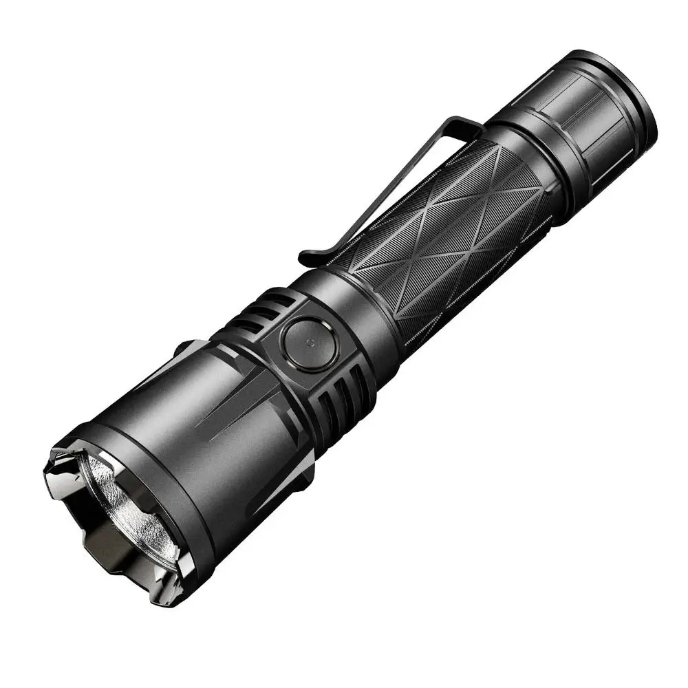 4400 Lumens Tactical Flashlight Rechargeable 336m Beam Reach 5000mAh Battery Lightweight Waterproof XT21X Pro Super Bundle