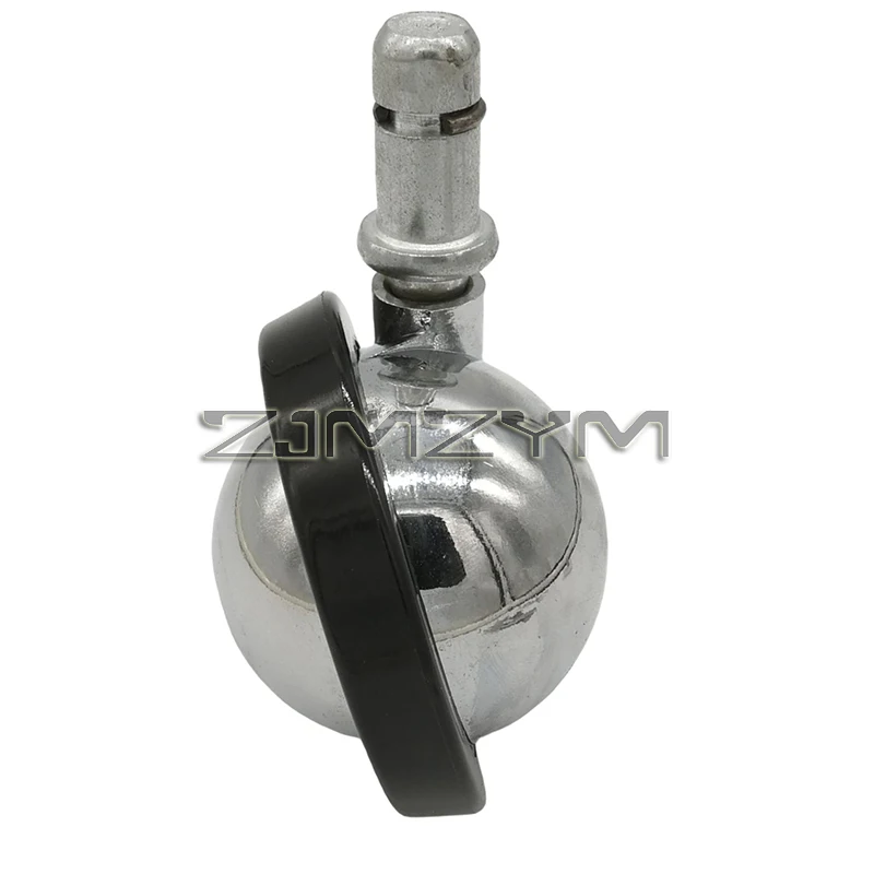 5 PCs Universal Zinc Plastic Ball Caster, Roller Wheel for Furniture, Office Chairs, Swivel Trolleys, 2 in