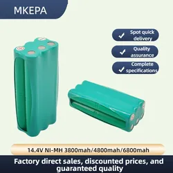 2023 NEW 14.4V NI-MH 3800mah-4800mAh-6800mAh robot vacuum cleaner Battery for liberoV-M600 / M606 v-botT270 / 271