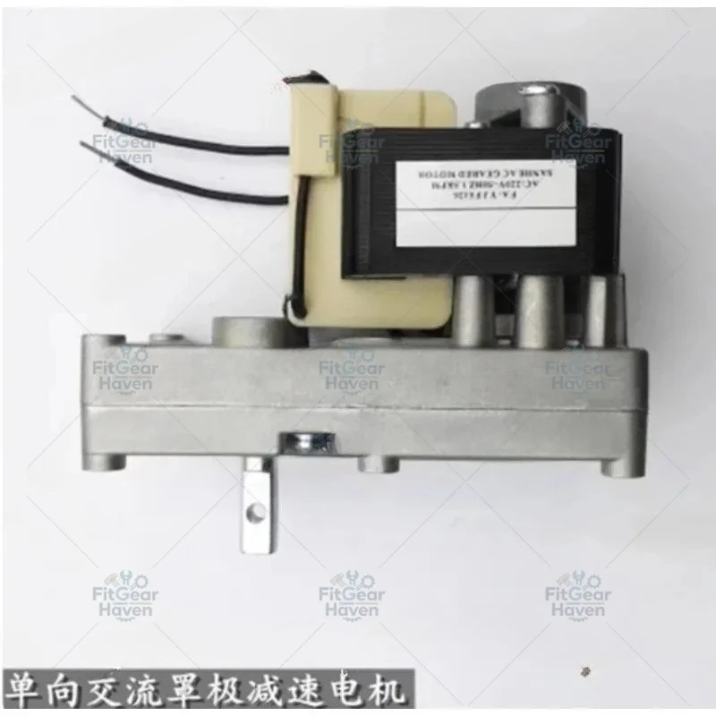 Suitable For  3.2 turn AC cover pole deceleration motor biomass pellet fireplace boiler feeding barbecue oven motor 220V