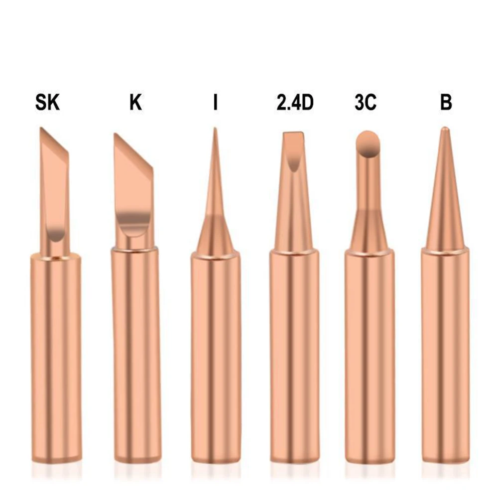 Imagem -05 - Pure Copper Internal Heating Welding Nozzle Cabeça de Ferro de Solda 936 Variedade Preço Suit 900m