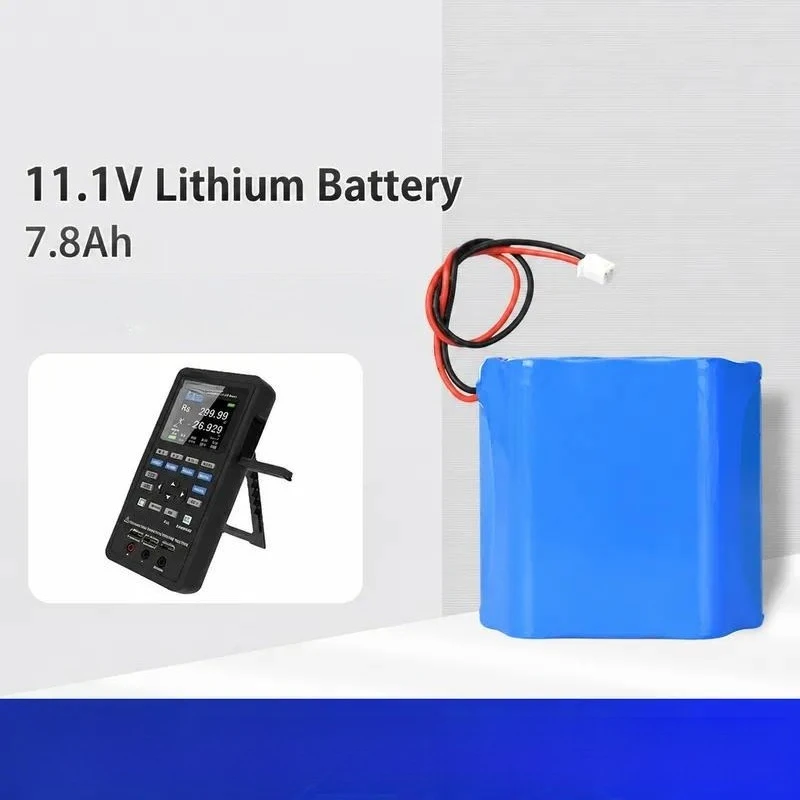 12V 7.8Ah 18650 Lithium Battery Pack with Protection Board and Outlet for LCR Gravimeter