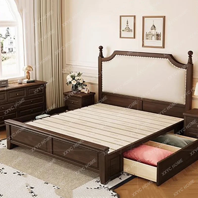 XX Multifunctional Double Bed Bedroom Children Luxury Modern Single Sleeping Massage Bed Mobile Muebles Lounge Suite Furnitur