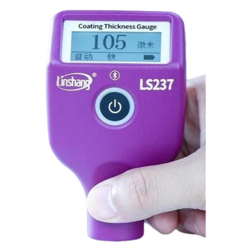 37W LS237 Car Coating Thickness Meter, Kotumy Rechargeable Device with 3-Color Rotatable Screen & Multi-Language Support