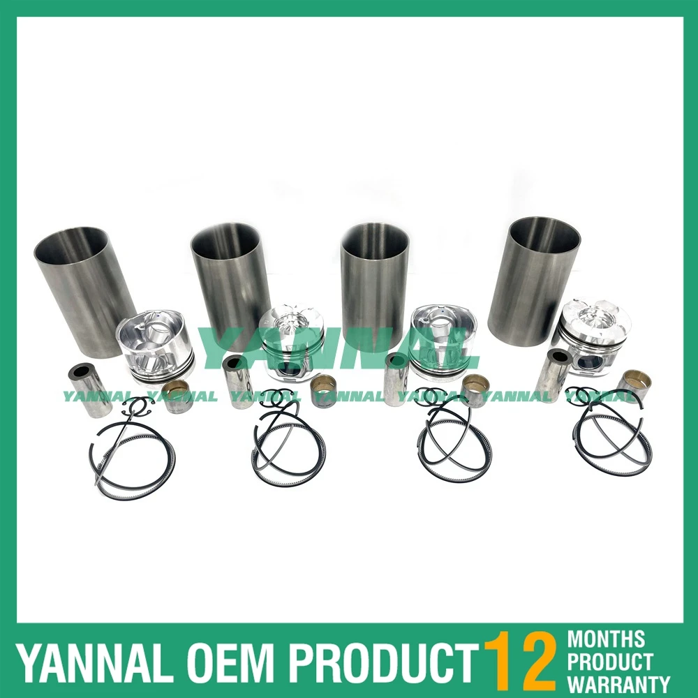 

For Mitsubishi Cylinder Liner Kit 4D56 Excavator Engine Parts