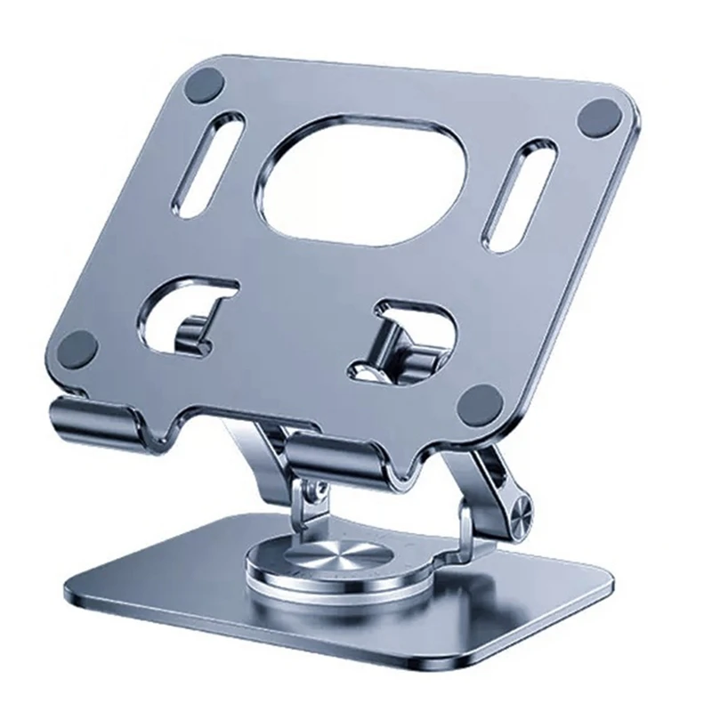 360° Rotation Tablet Holder Stand Height Adjustable Folding Mini Desk Stand