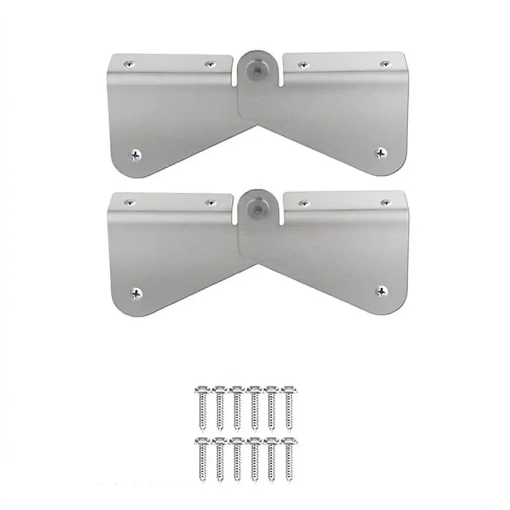 Stainless Steel Gutter Extension Hinge Downspout Flip Adapter Flexible Connector For Rectangular Square Rain Pipe System