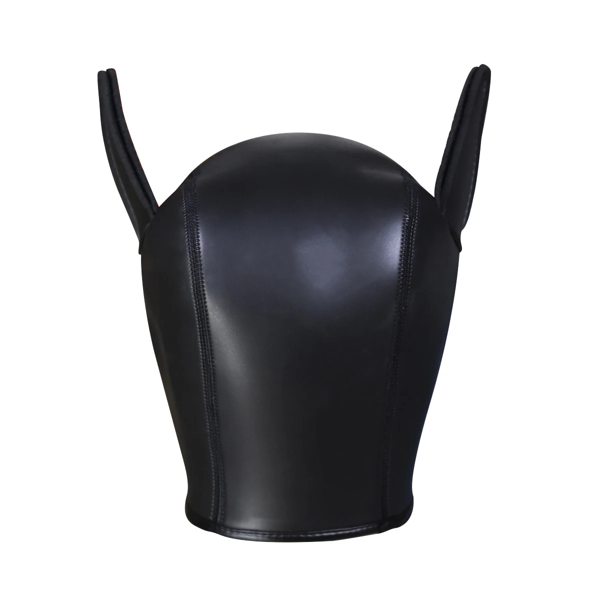 Cosplay Mask Leather Headgear Hood Mask Dog Mask for Men Women Costume Nightclub Performance Head Mask