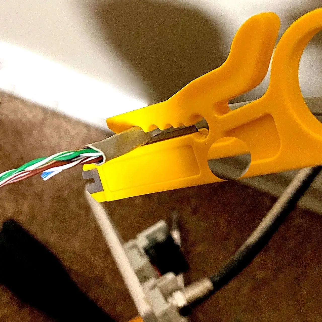 Mini Wire Stripper Tool, Small Wire Strippers, Mini Cable Stripper, Network Cable Cutter, Punch Down Tool, Network Wire Stripper