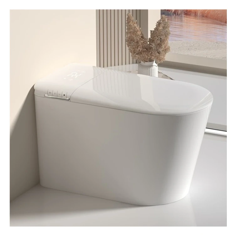 Chaozhou New Design Auto Washing Automatic Water Spray Smart Toilet for Bathroom