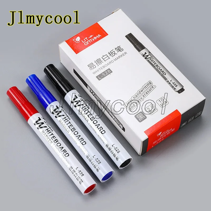 

Whiteboard Marker 2.0mm Nib Black Blue Red High-Volume Ink Office Teaching Pen,Clear Handwriting & Easy Erasure