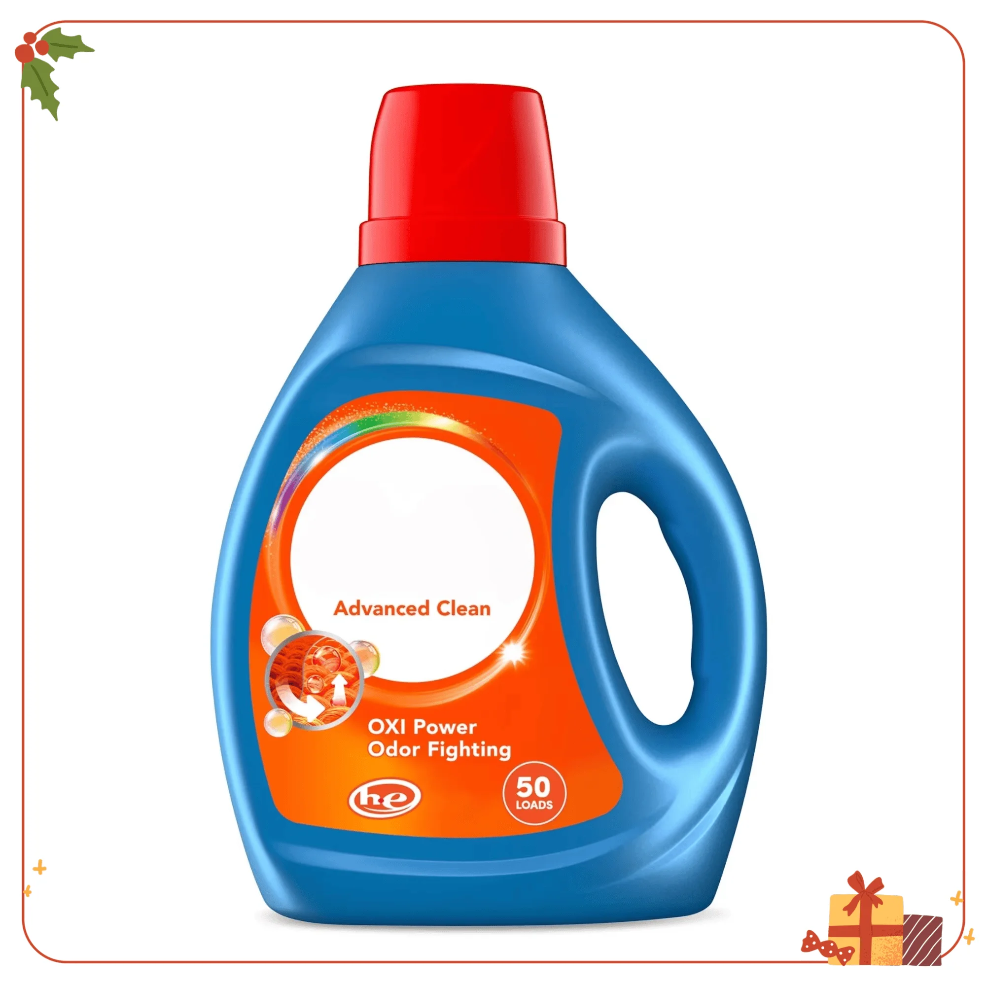 

Liquid Laundry Deodorant, Stain Remover, Fresh Scent, 84 oz, 50 Loads, for Gym, Sports, Activewear,