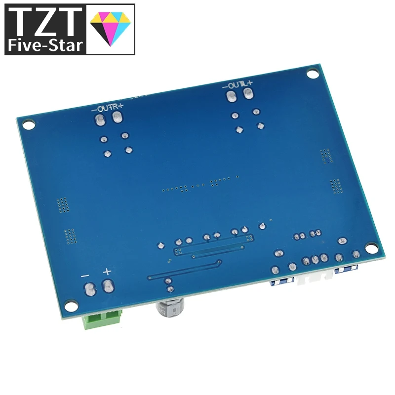 TZT DC 12V 24V 120W*2 TPA3116 D2 Dual Channel digital Power audio amplifier board  good