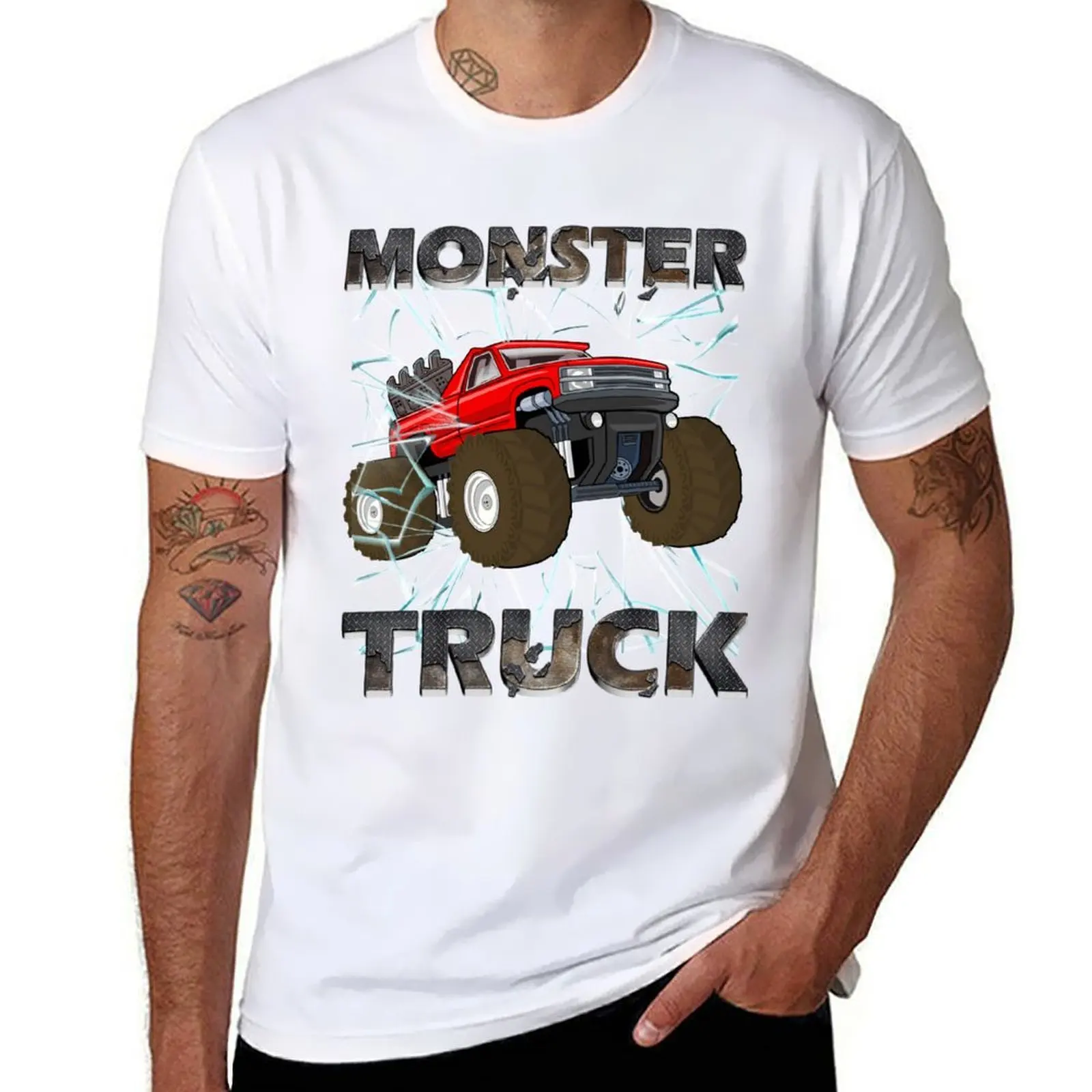 

Monster Trucks T-Shirt man t shirt graphic man t shirts for men T-Shirt