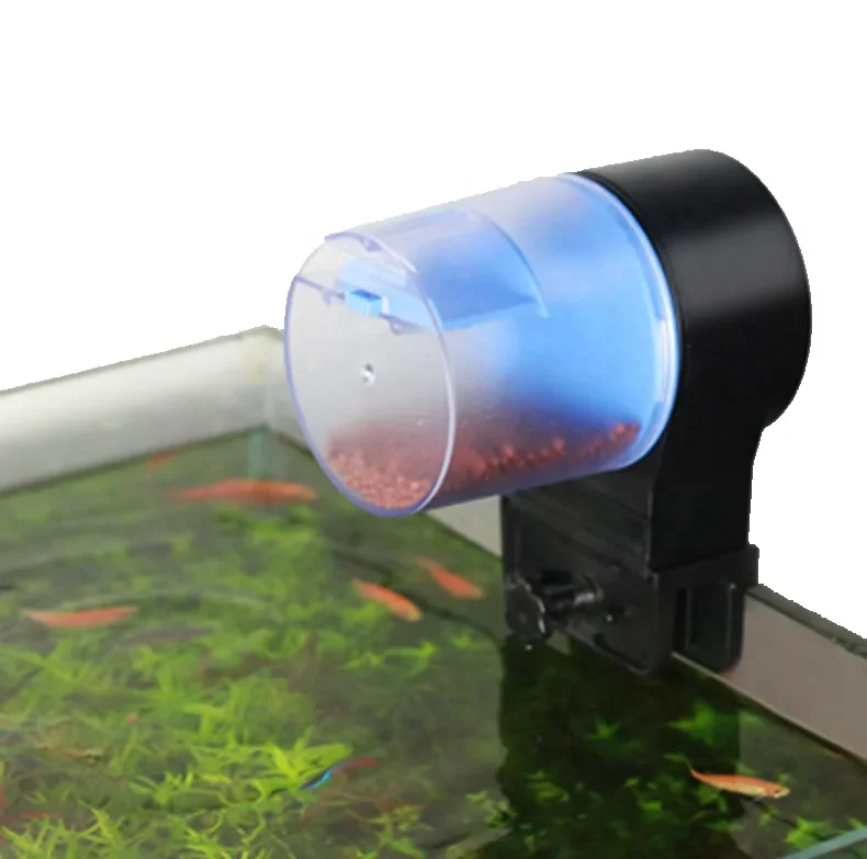 Sunsun Automatic Feeder Goldfish Dispenser Timing Auto Fish Smart Timer Food Feeding 8/12/24 Hours Aquarium Accessories