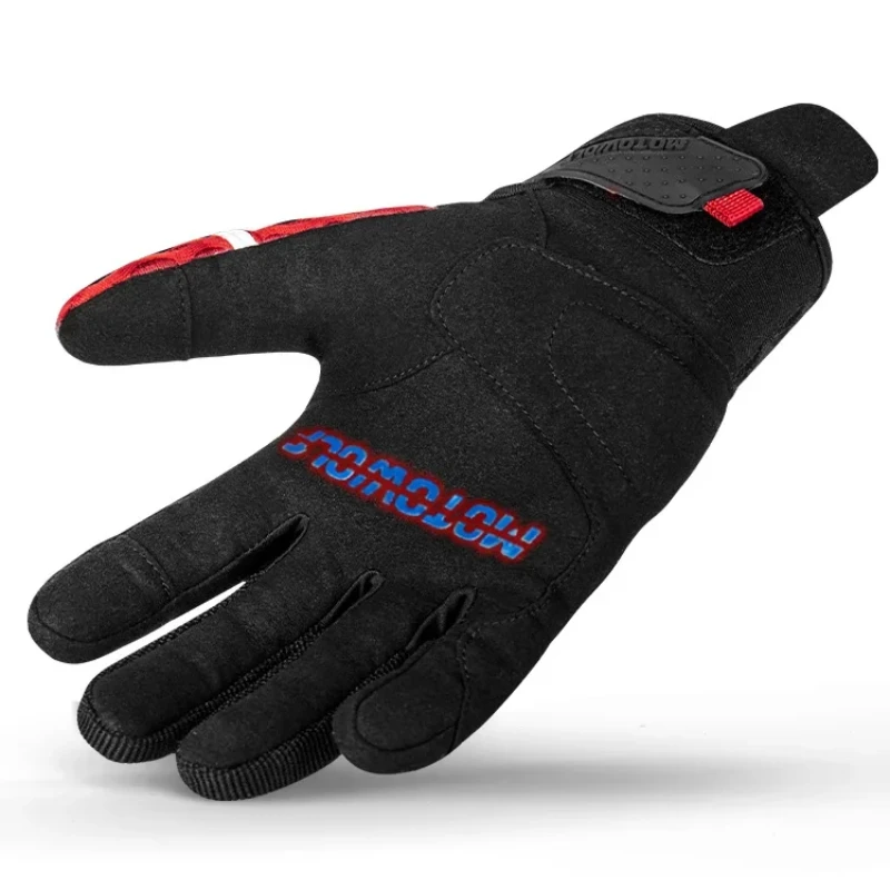 Motowolf Autumn And Winter Motorcycle Gloves Anti Drop And Wear Resistant Racing Off Road Breathable Touch Screen Gloves Men