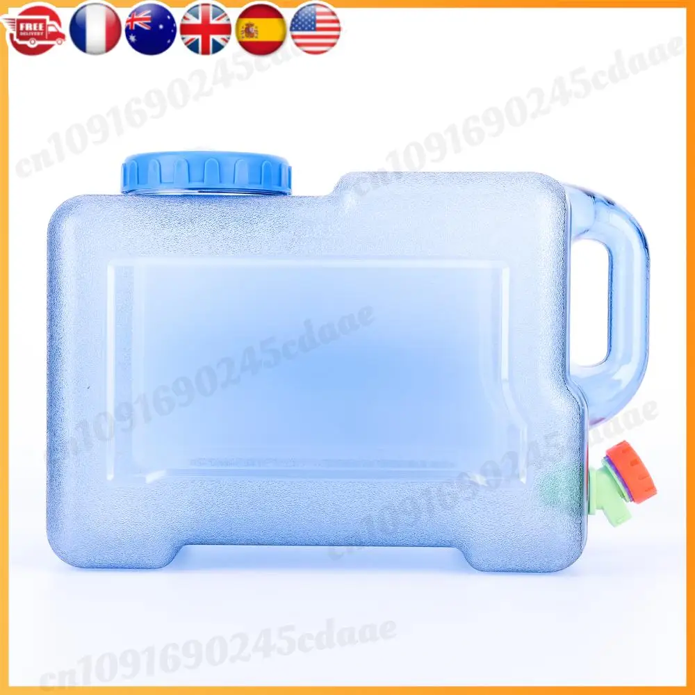 

Ведра для чистой воды емкостью 12 л, контейнер с краном, портативные резервуары для вождения воды для пикника на открытом воздухе, кемпинга, приготовления пищи