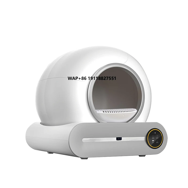 

Electric Scooper Air Automatic CatPan Extra Large Intelligent CatBox Automatic Cleaning Closed