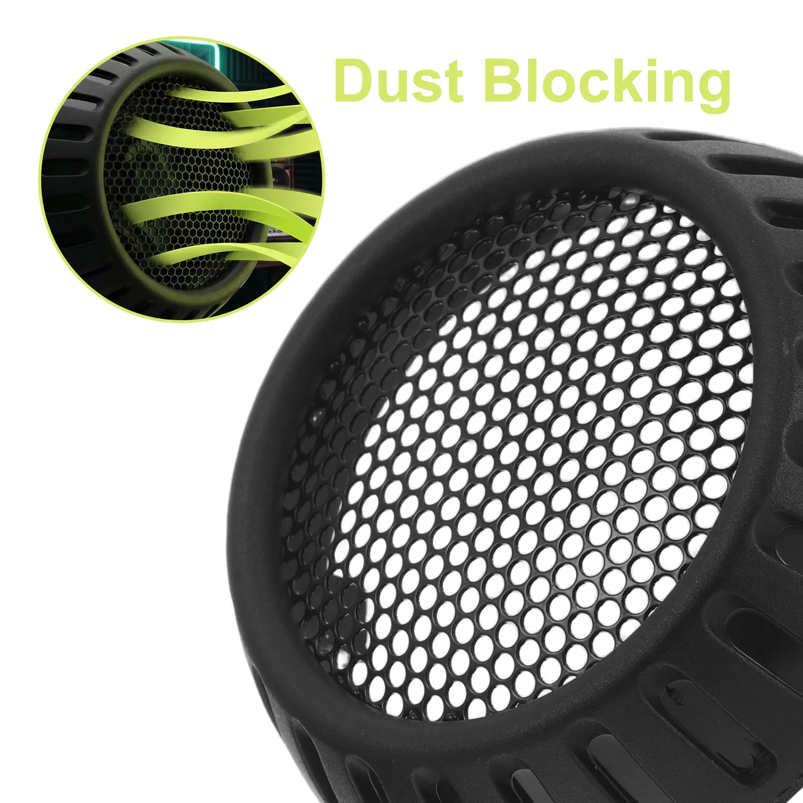 3pcs Hair Dryer Rear Cover Hair Blower Rear Grill Replacement Dryer Protective Mesh End Cap for Hair Blower for Home Salon Dryer