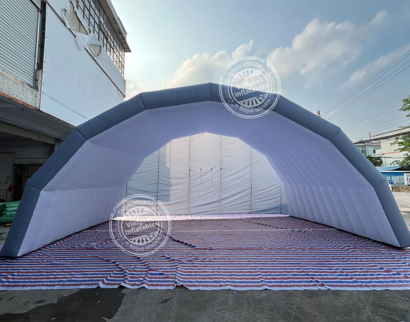 Portable Outdoor Inflatable Event Stage Tent booth Inflatable Stage Cover Marquee concert shelter dome marquee cover