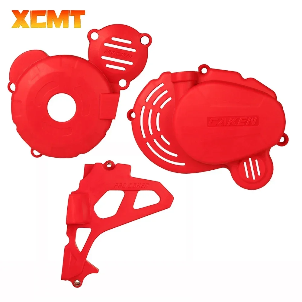 Motocross Magnetic Motor Protective Clutch Driver Sprocket Crankcase Ignitoin Cover For ZONGSHEN CB250F KAYO GUIZUN BOSUER