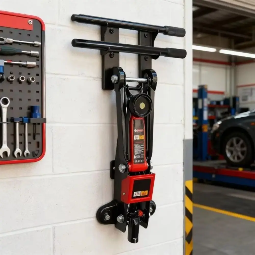 

2 шт. сверхмощный стальной настенный кронштейн с двойным крючком, универсальный кронштейн, стеллаж для хранения, долговечность, экономия места