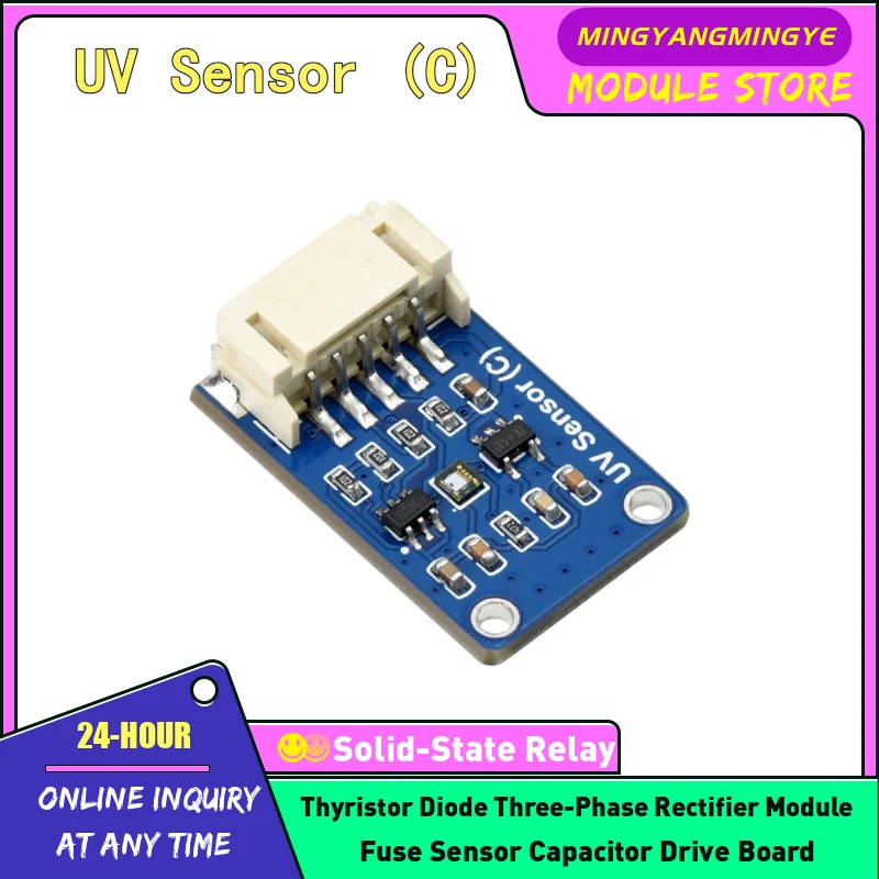 LTR390-UV digital UV sensor C-type I2C interface can measure ambient light intensity NEW IN STOCK