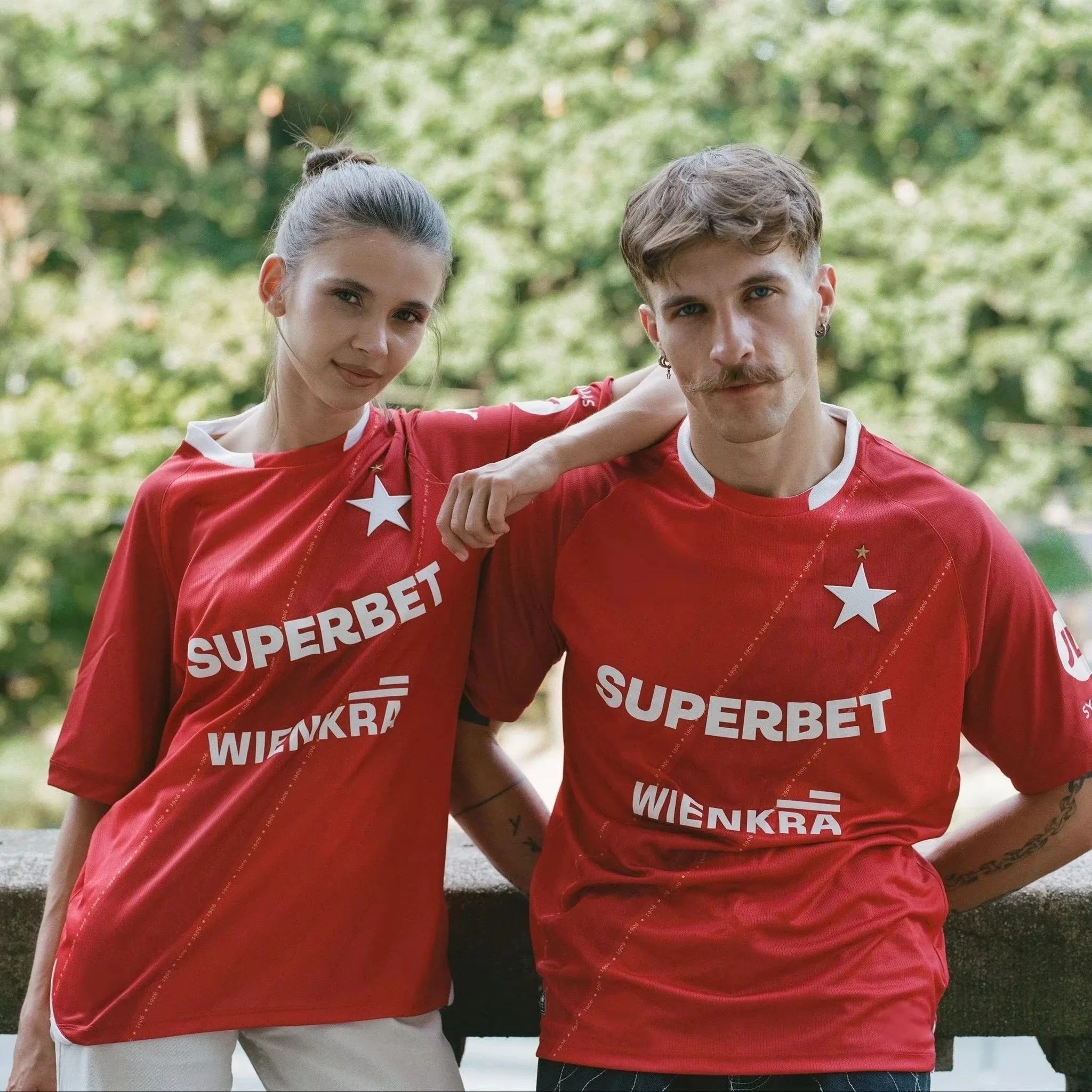 26-27 New Prague Slavia Football Jersey 3D Printed Quick Drying Men's Short Sleeved T-shirt Family Matching
