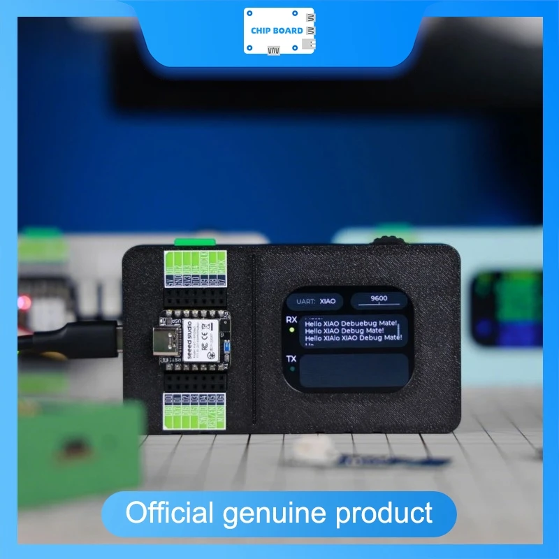 Seeed Studio XIAO Debug Mate Tool, DAPLink SWD Debugger with UART and Grove Interface, Chip-Level Debug Support for OpenOCD