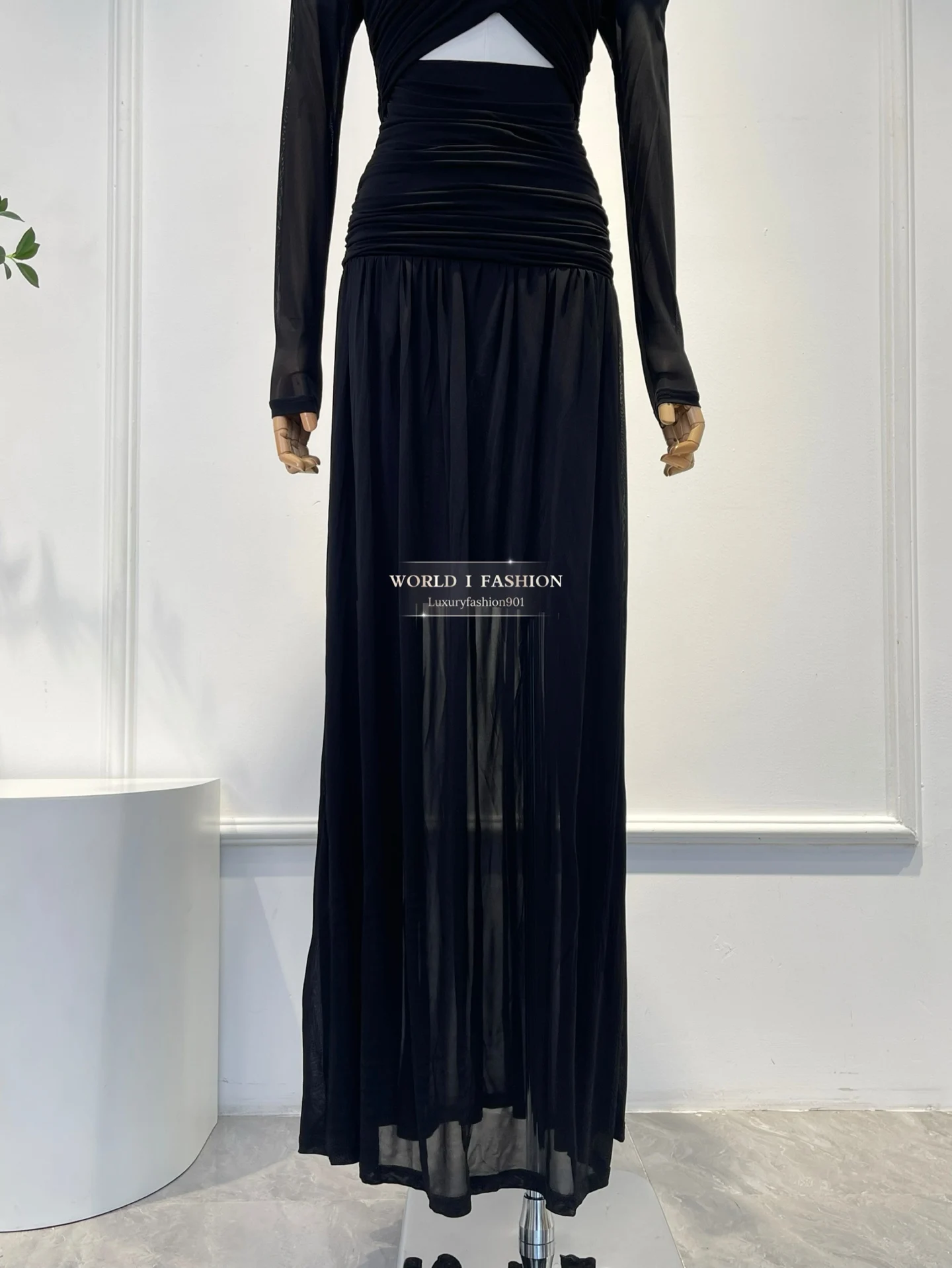 فساتين متوسطة الطول بأكمام طويلة على الموضة جديدة لعام 2025 ذات جودة عالية وجذابة كصور #5