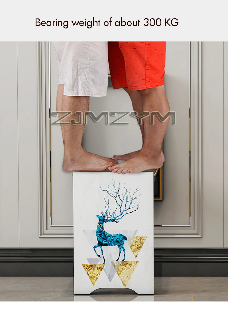 

Ultrathin Wall Mounted Folding Seat Chair,Folding Step Chair, Casual Household Porch, Shoe Back, Step Stool,Home Furniture