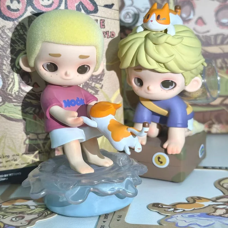 

Подлинная слепая коробка Nook Small World Series, модный настольный орнамент ручной работы, коллекция подарков на день рождения для друзей, семьи, детей