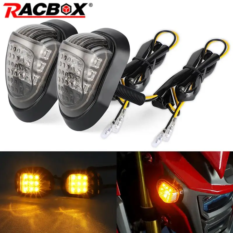 

Universal 9 LED Motorcycle Flush Mount Turn Signal Light Flasher Turn Light lamp Motorbike Indicators Blinker Amber Lighting 12V