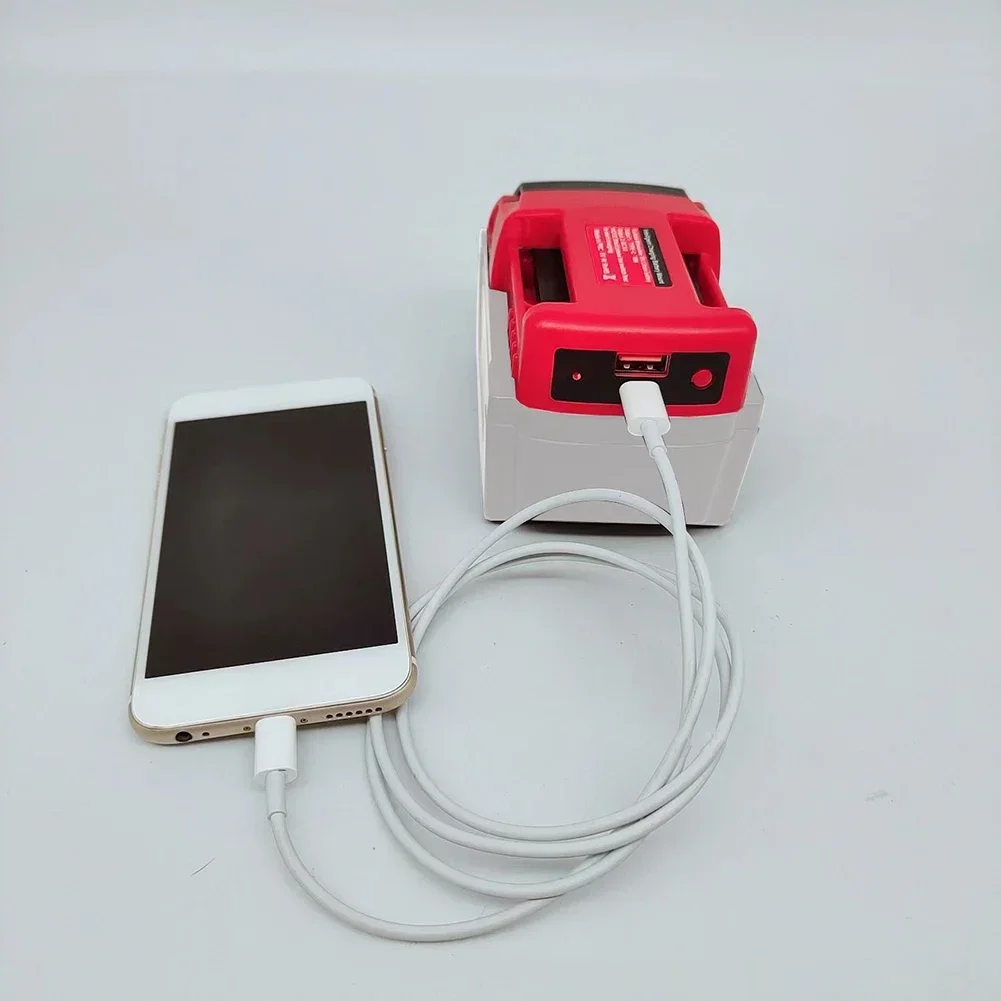 USB Charger Adapter Type C And USB/QC30 Output For 18V Li Ion Battery Charger Adapter Convenient And Efficient