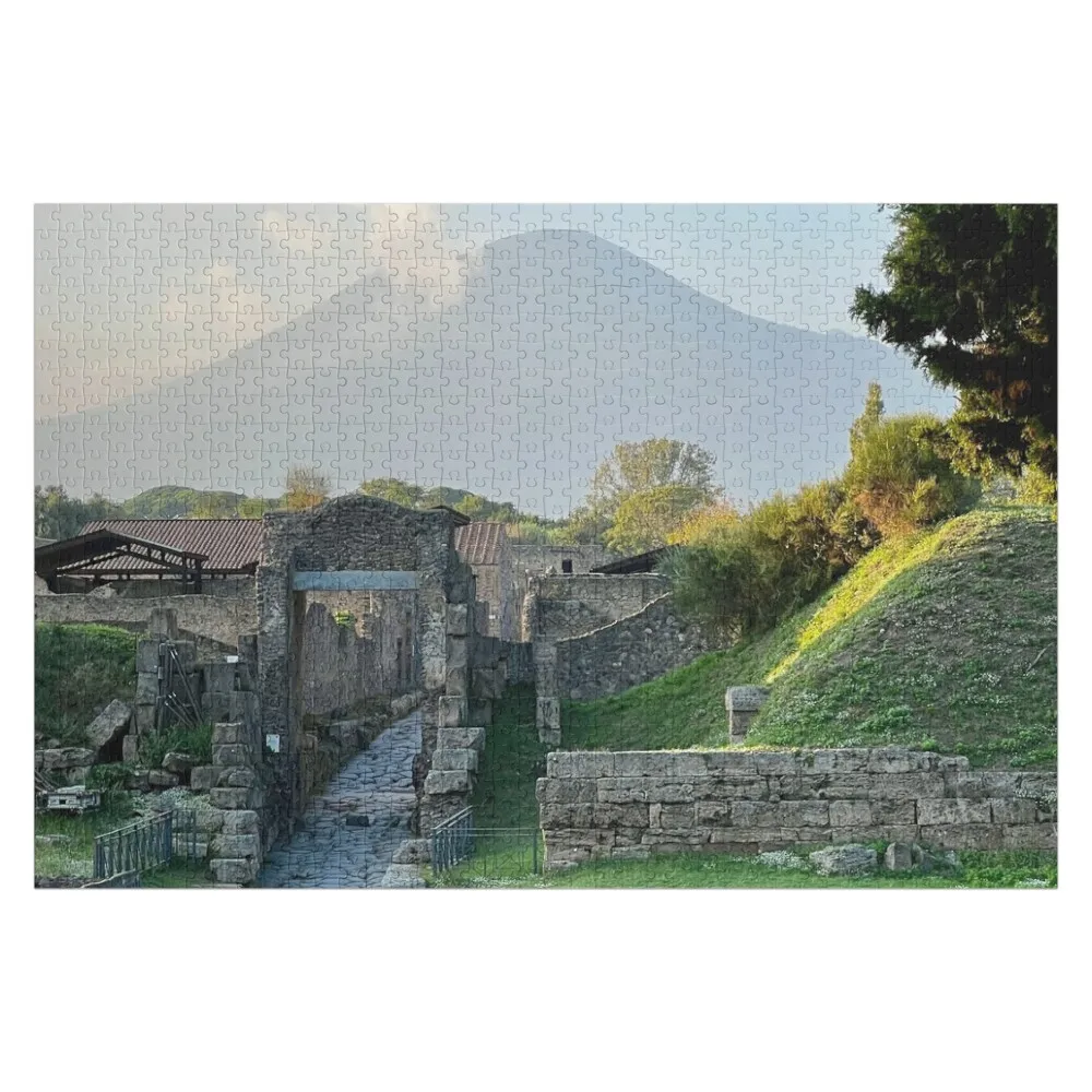 

Pompei Ruins Jigsaw Puzzle Woods For Adults Custom Wooden Gift Puzzle