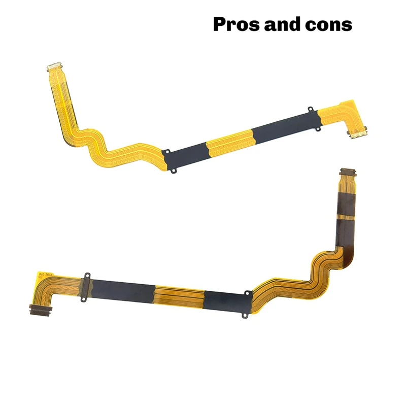 Eixo giratório LCD G7X Mark II Flex para Canon, cabo da câmera digital, reparação