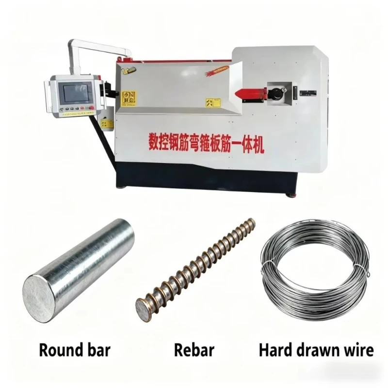 Hot Sale 6-16MM CNC Automatic Rebar Hoop Bending Machine Double Line Single Line Steel Bar Rebar Stirrup Bending Cutting Machine