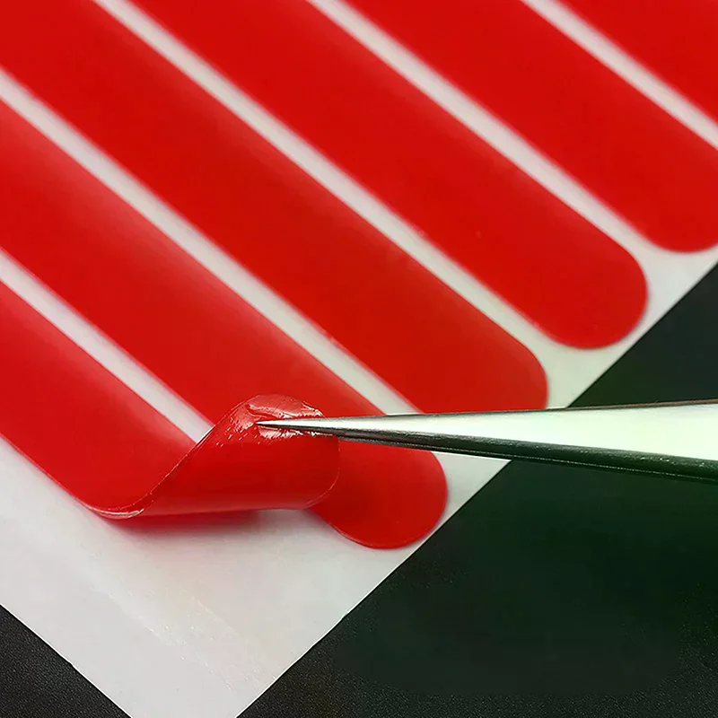 24/40Pcs Klar Nagel Klebeband Falsche Nägel Display-ständer Kleber Aufkleber doppelseitig Eingefügt Maniküre Praxis Zeigt werkzeuge