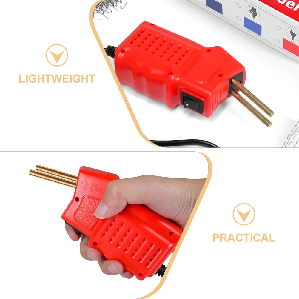 

1Set Handheld Plastic Welding Kit Mini Welder Tool for Plastic Bumper Repair Portable Hot Stapler Repair Kit Us Plug