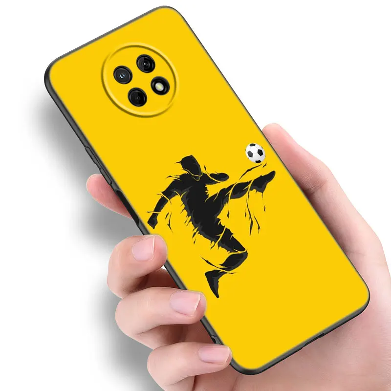 Football Soccer Ball Phone Case For Xiaomi Redmi 7A 8A 9A 9C 9i 10A 10C K20 K40 Note Mi 9T Pro A2 8 9 SE Lite A3 Mix3 6X Cover