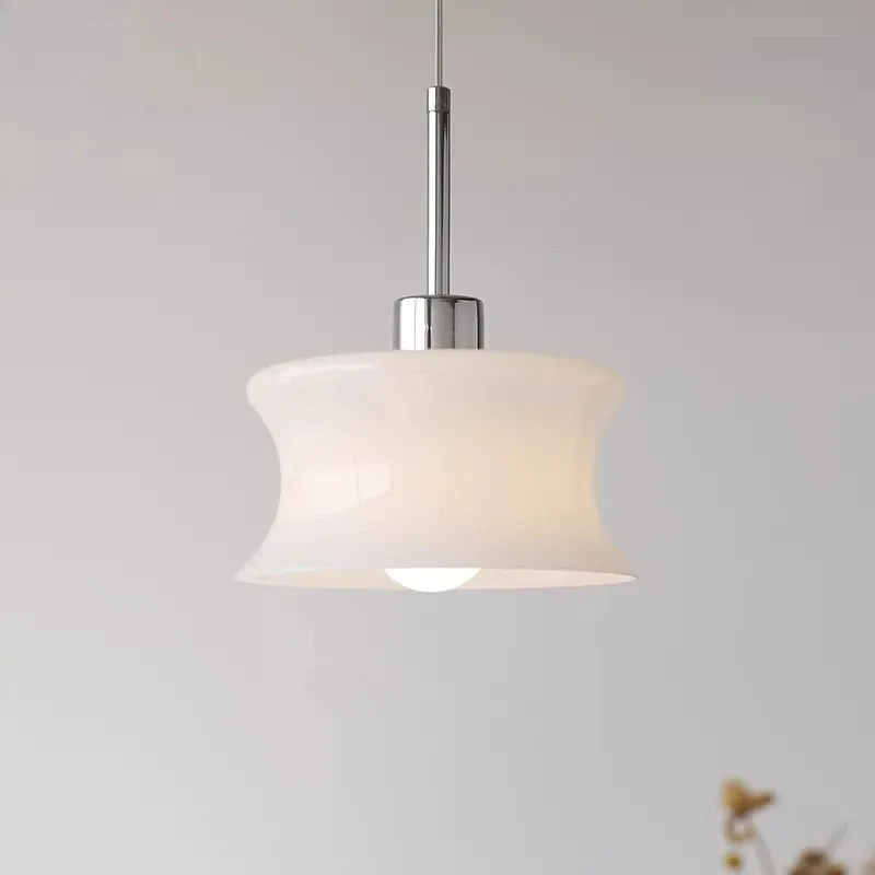 French Cream Style Glass Chandelier Medieval Balconies Bay Windows Entryways Post-modern Bedroom Bedside Lighting Fixtures E27