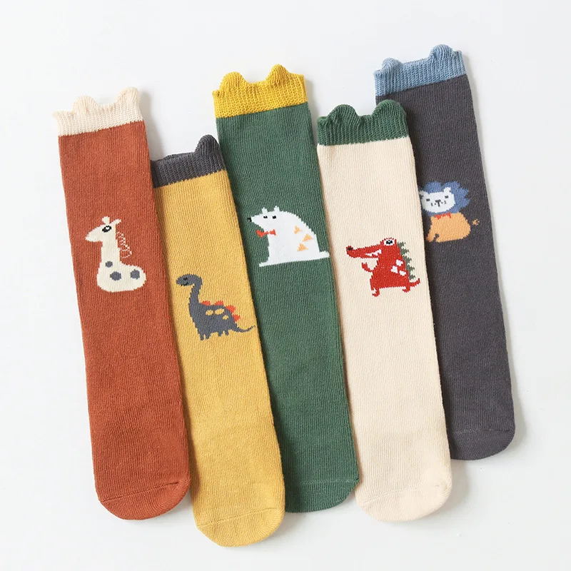 

Baby Socks Cartoon Animal Three-dimensional Ears Baby Stockings Non-slip Breathable Adhesive Baby Floor Socks