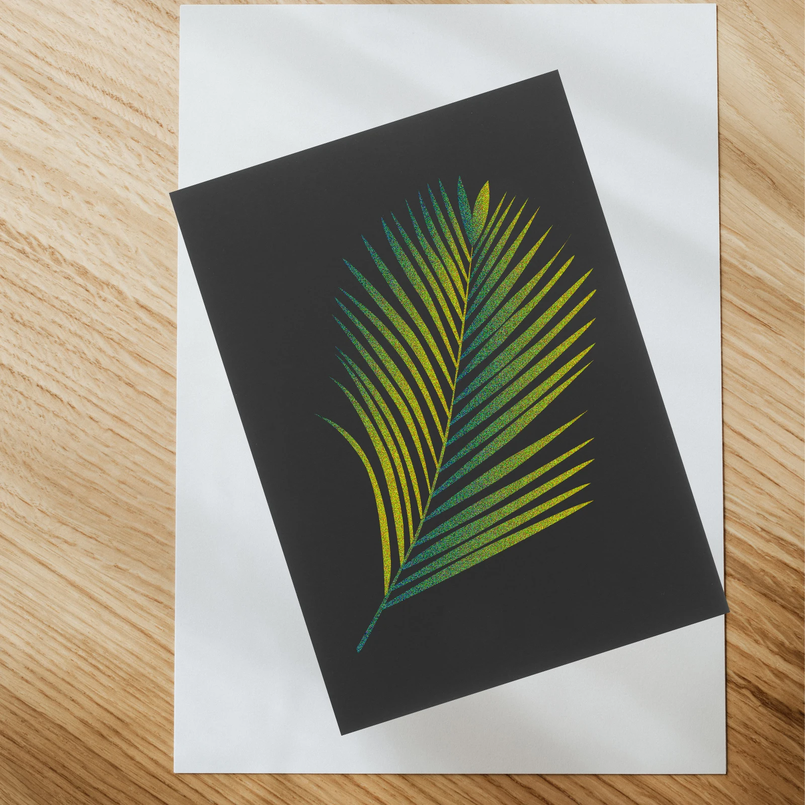 

55pcs ScratchPaperBambooPenSet ThickBlackCoatingRainbowScratchingDrawingKidsArtCraftHomeWall Bedroom Decoration