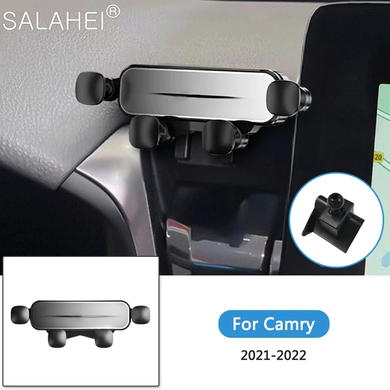 

Gravity Car Mobile Phone Holder For Toyota Camry 2018 2019 2020 2021 2022 Car Air Vent Stand Mount GPS Support Bracket Accessory