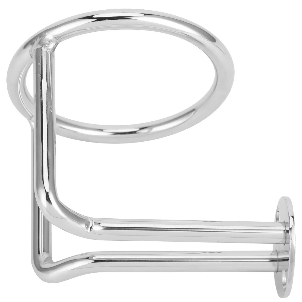 

Beverage Holder 90mm Diameter Ring Cup Holder 316 Stainless Steel Ringlike Drink Holder Cup Support Car Use